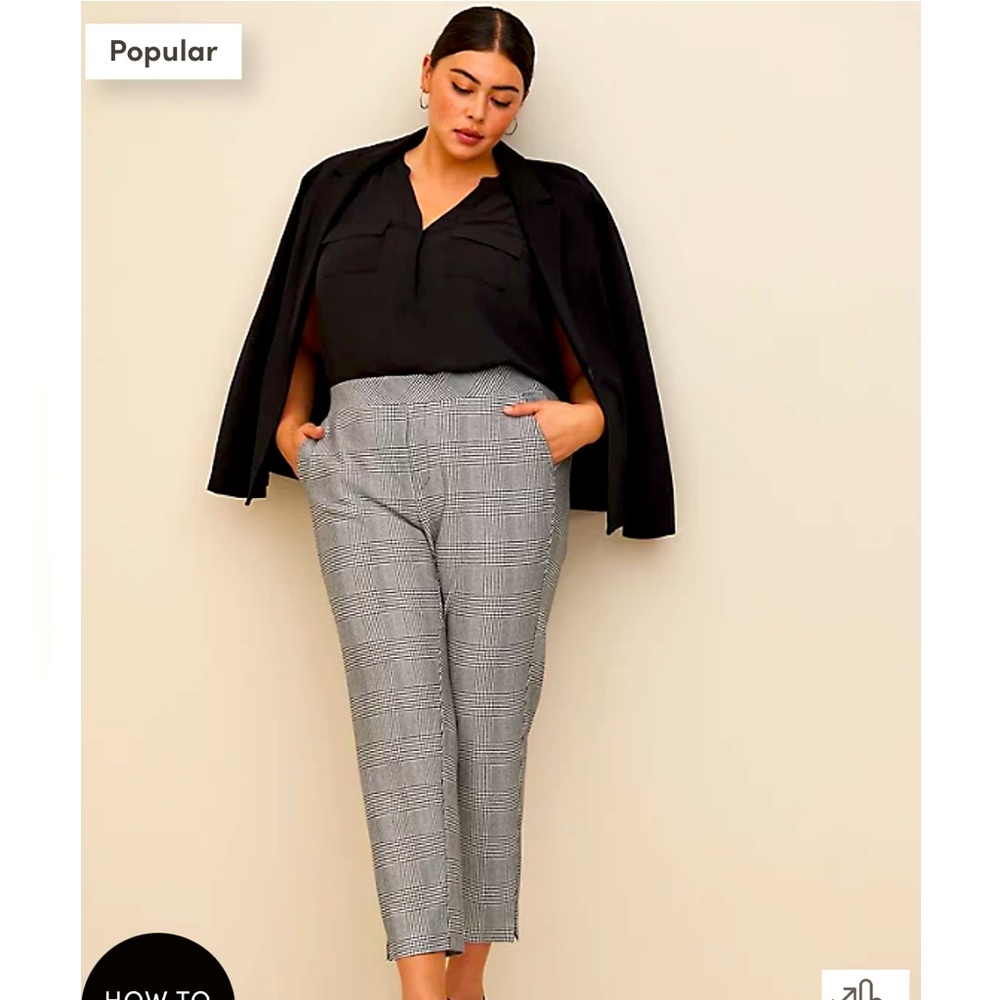 Torrid Taper Studio Luxe Ponte High-Rise Pant NWT